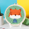 Arctic Fox - Punch Needle Kit