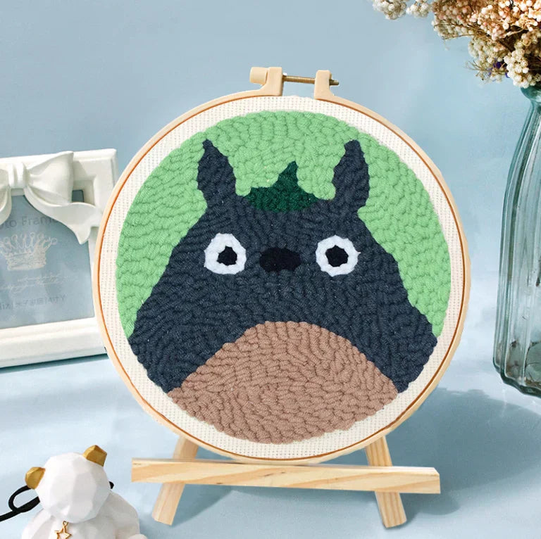 Beginner Friendly Yarn - Punch Needle Kit