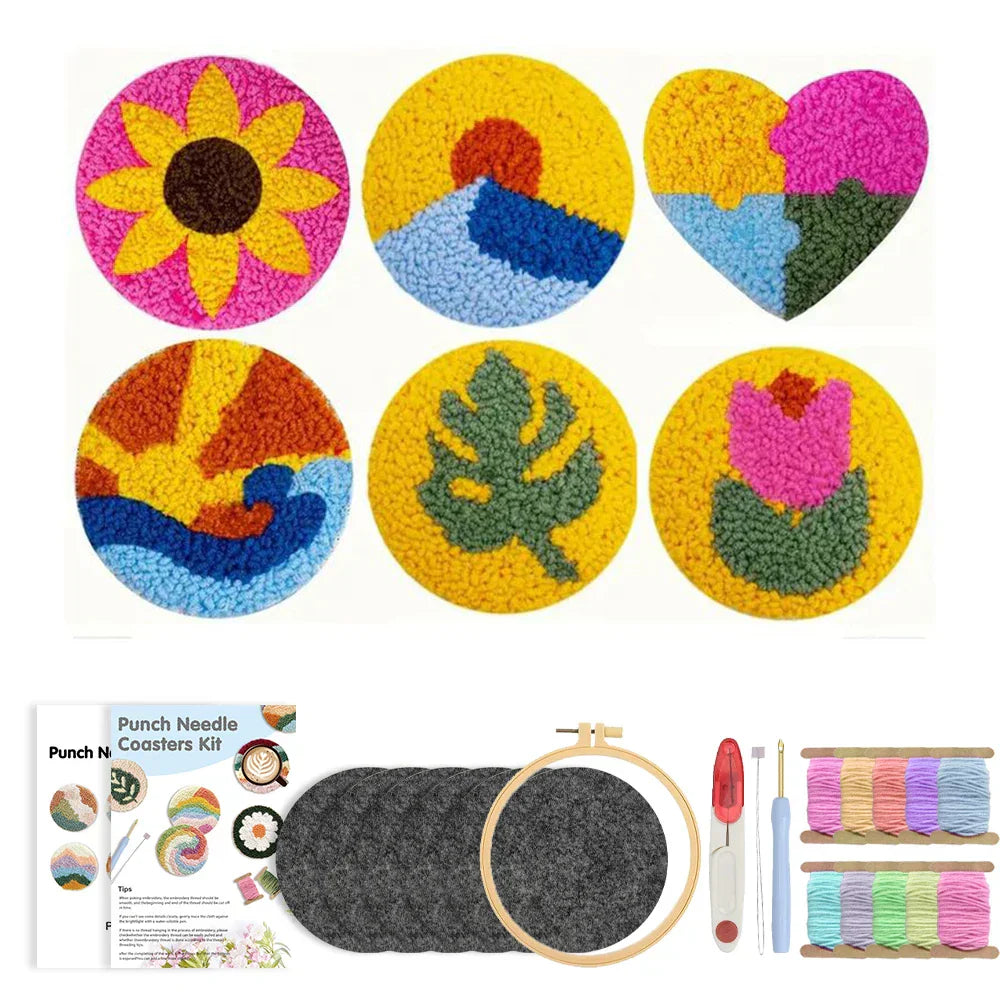 Beginner Tufting Set - Punch Needle Kit