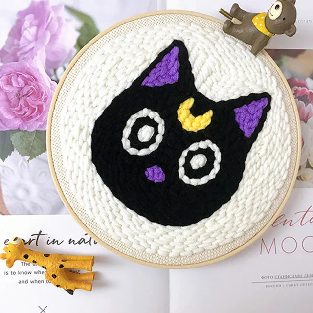 Black Cat Design - Punch Needle Kit