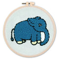 Blue Elephant - Punch Needle Kit