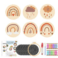 Boho Coasters Craft - Punch Needle Kit