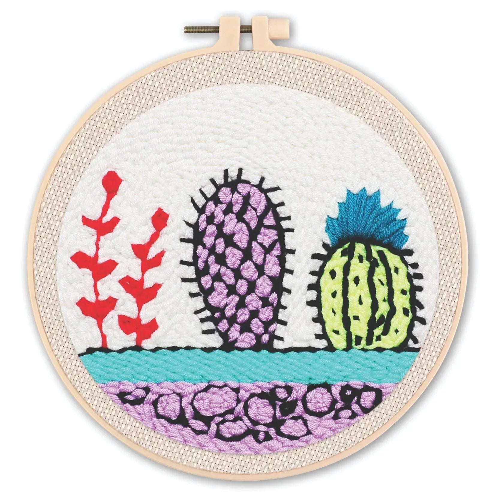 Cactus Design - Punch Needle Kit