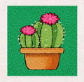 Cactus Flower - Punch Needle Kit