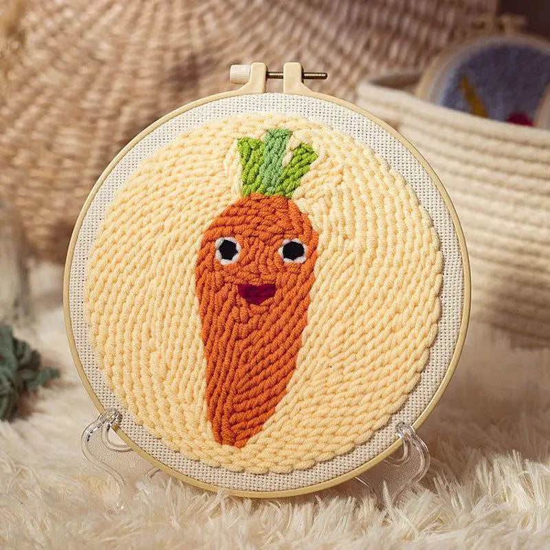 Carrot Design - Punch Needle Kit