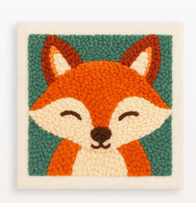 Cartoon Animal Festival - Punch Needle Kit