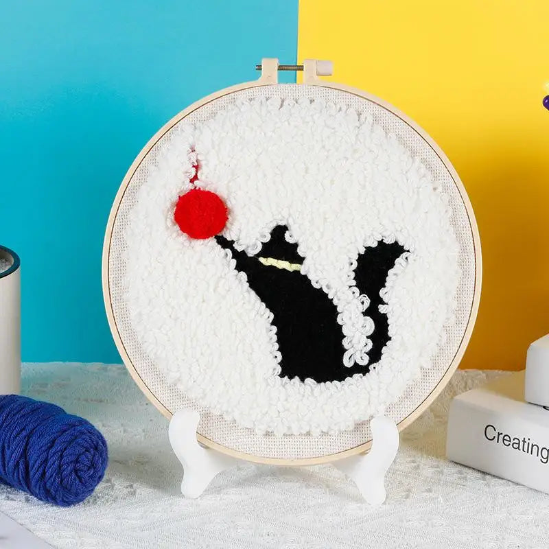 Cat Companion - Punch Needle Kit