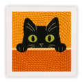 Cat Frame Embroidery - Punch Needle Kit