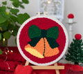 Christmas Bells - Punch Needle Kit