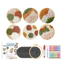 Coaster Embroidery Craft - Punch Needle Kit
