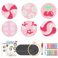 Coaster Kit Easy - Punch Needle Kit