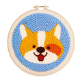 Corgi Dog - Punch Needle Kit