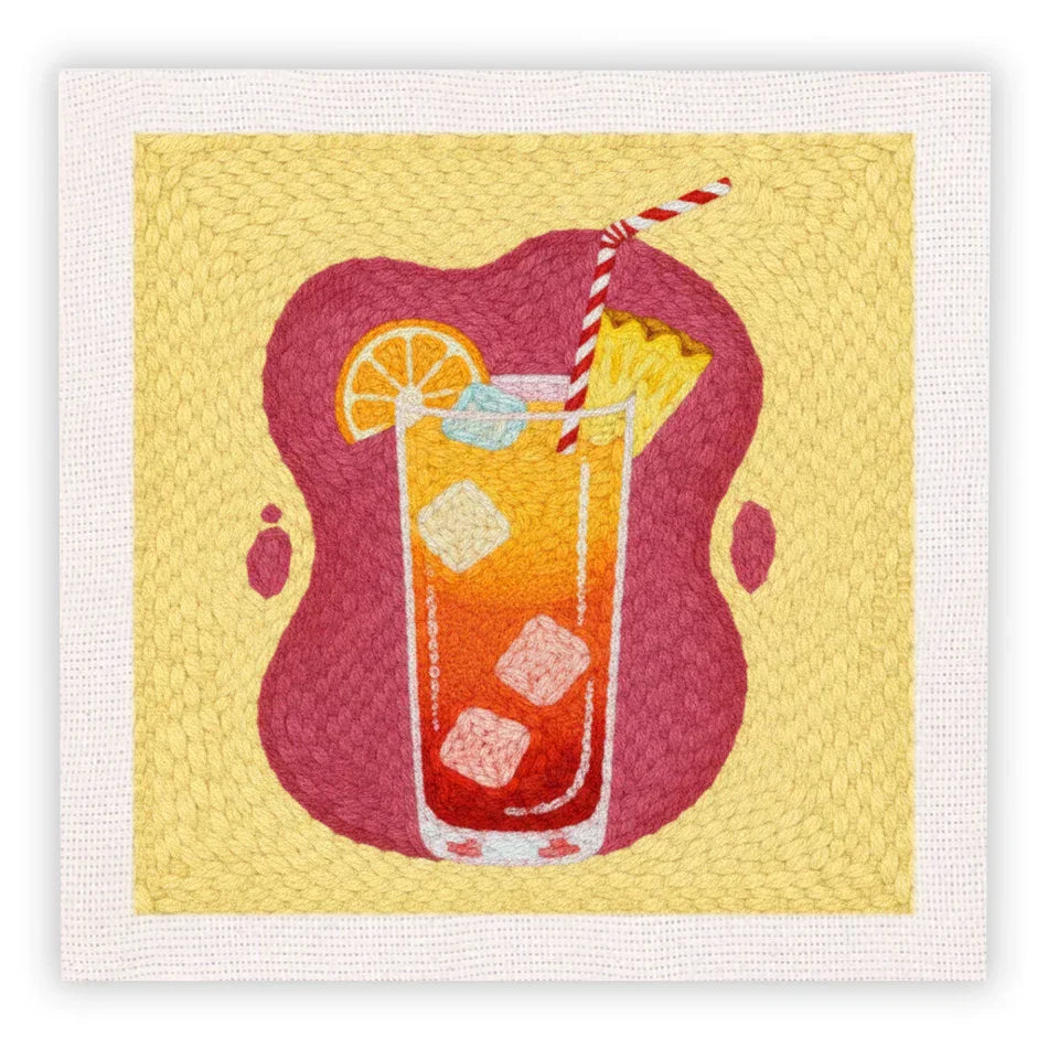 Drink Design Yarn - Punch Needle Kit