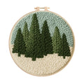 Forest Scene - Punch Needle Kit