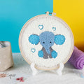 Gentle Elephant - Punch Needle Kit