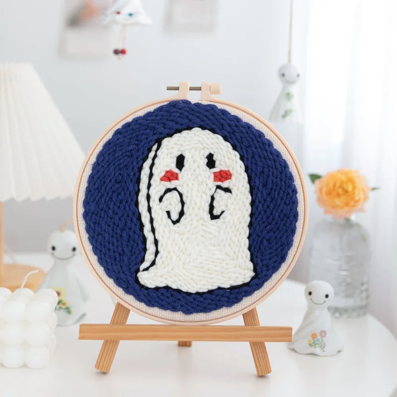 Halloween Ghost - Punch Needle Kit