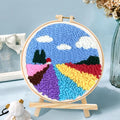 Landscape Wall Art - Punch Needle Kit