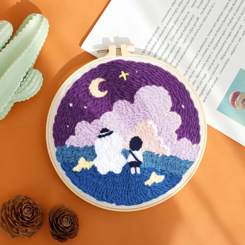 Landscape Wool - Punch Needle Kit