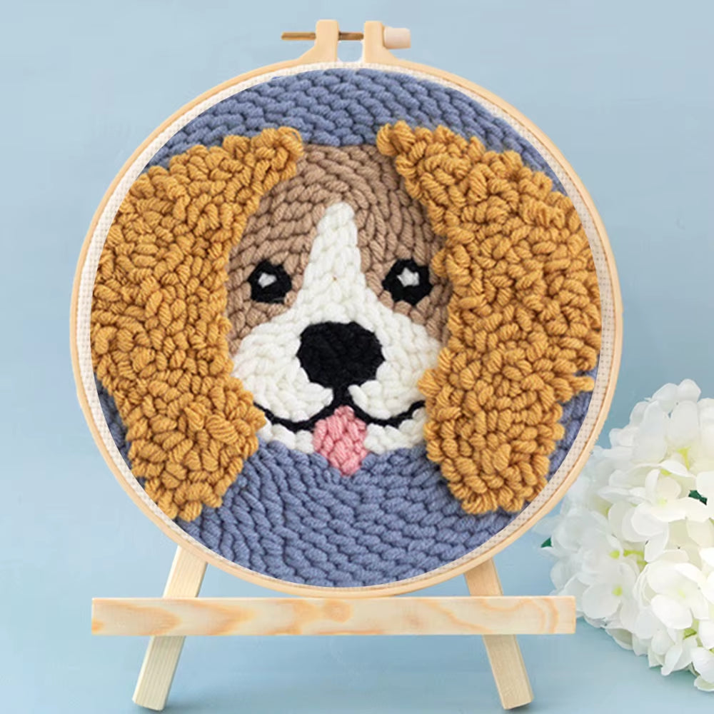 Loyal Dog - Punch Needle Kit