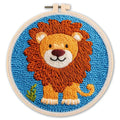 Regal Lion - Punch Needle Kit