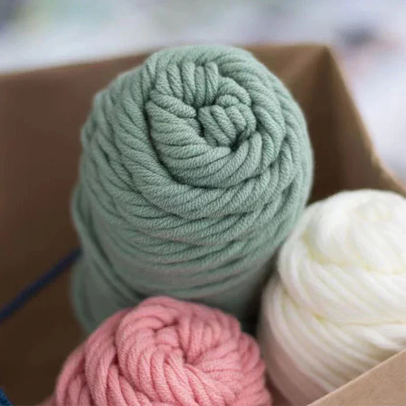 Hot Air Balloon & Rainbow | 25x30cm | DIY Punch Needle Craft Kit  | 25x30cm