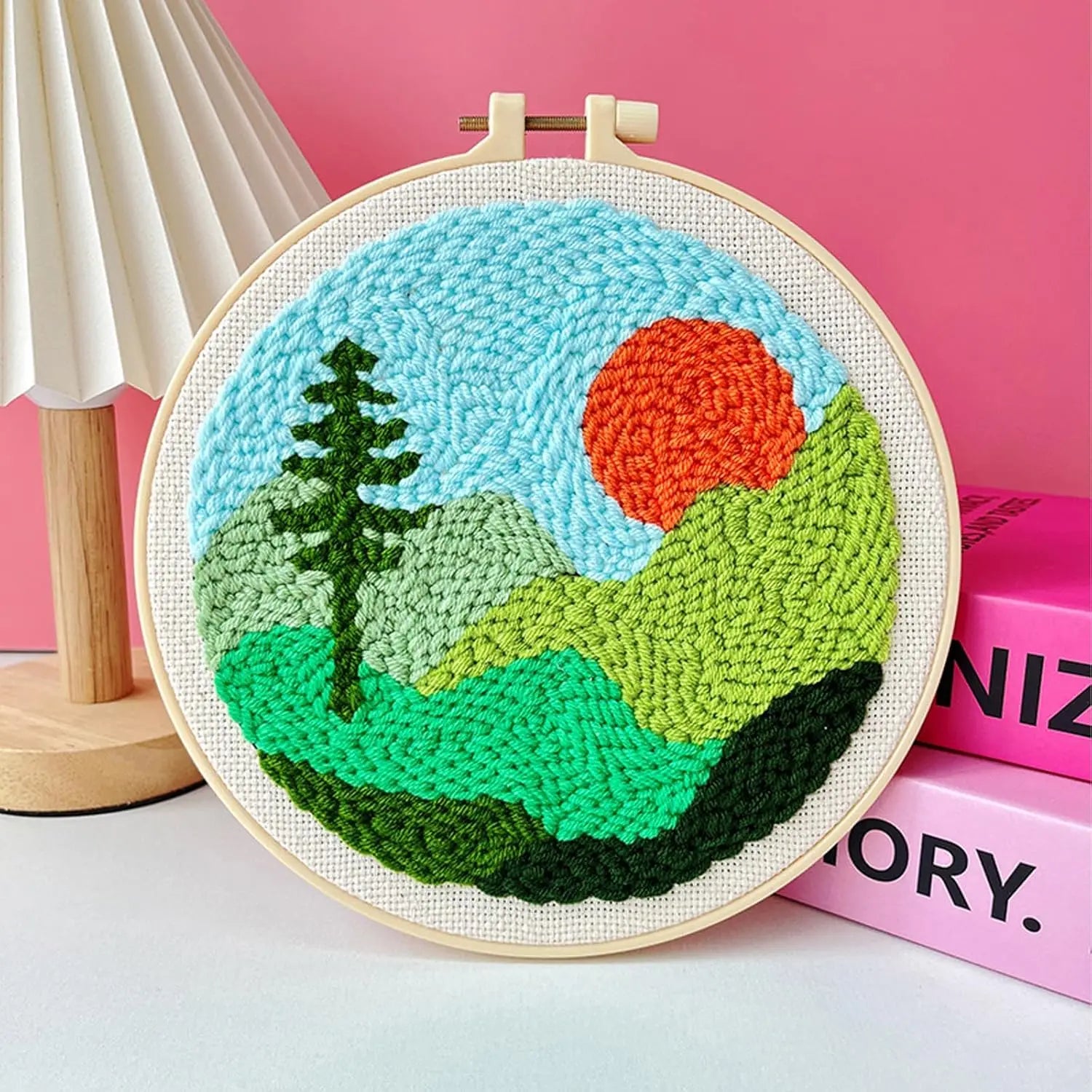 Scenic Landscape - Punch Needle Kit
