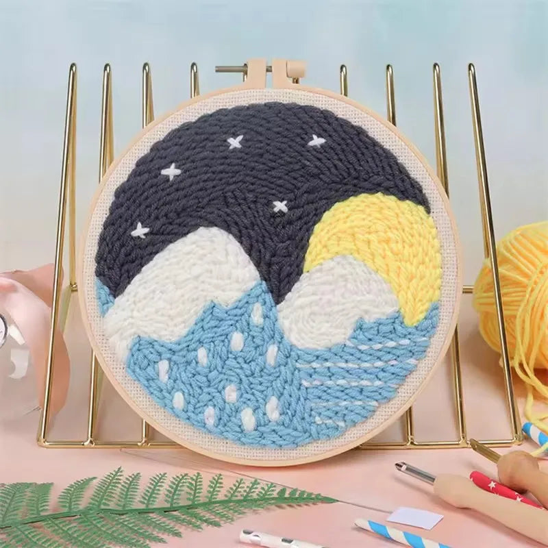 Scenic Moon - Punch Needle Kit