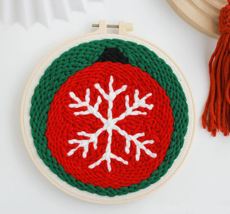 Snowflake Magic - Punch Needle Kit