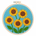 Sunflower Pattern - Punch Needle Kit