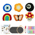 Tufted Coasters - Punch Needle Kit