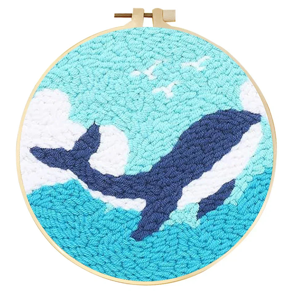 Whale Craft - Punch Needle Kit